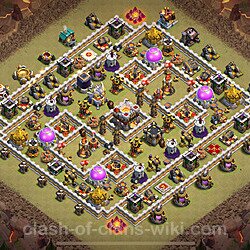 Base plan (layout), Town Hall Level 11 for clan wars (#1713)