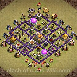 Base plan (layout), Town Hall Level 7 for clan wars (#1798)