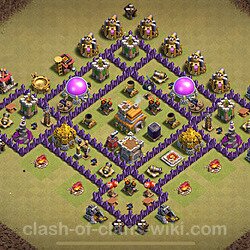 Base plan (layout), Town Hall Level 7 for clan wars (#1805)