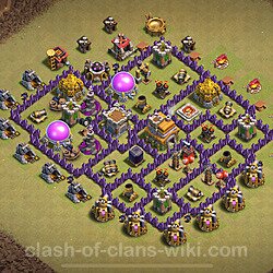 Base plan (layout), Town Hall Level 7 for clan wars (#1811)